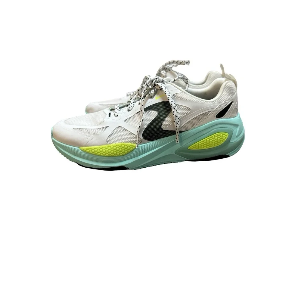 Skechers Men's Octus - Ovek Running Shoe White/Aqua‎ - 232735-WAQ, White/Aqua